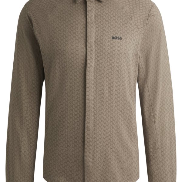 Chemise Regular en maille piquée de coton – Hugo Boss