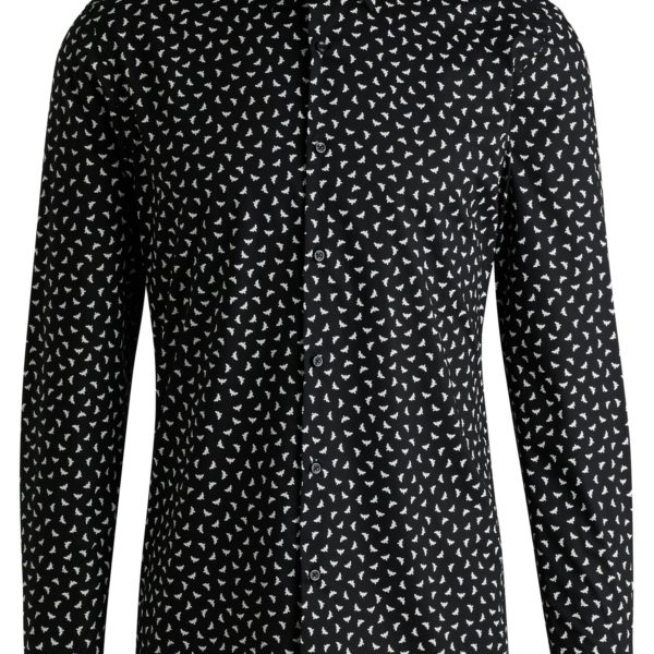Chemise Slim en popeline de coton imprimée – Hugo Boss