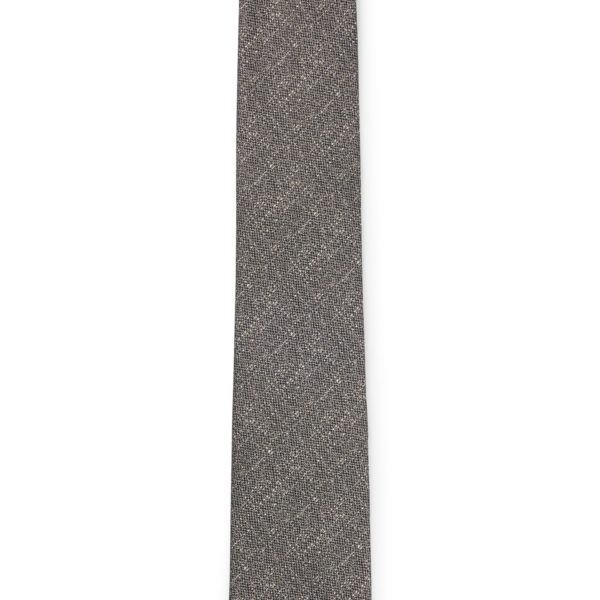 Cravate en jacquard de soie mouliné confectionnée en Italie – Hugo Boss