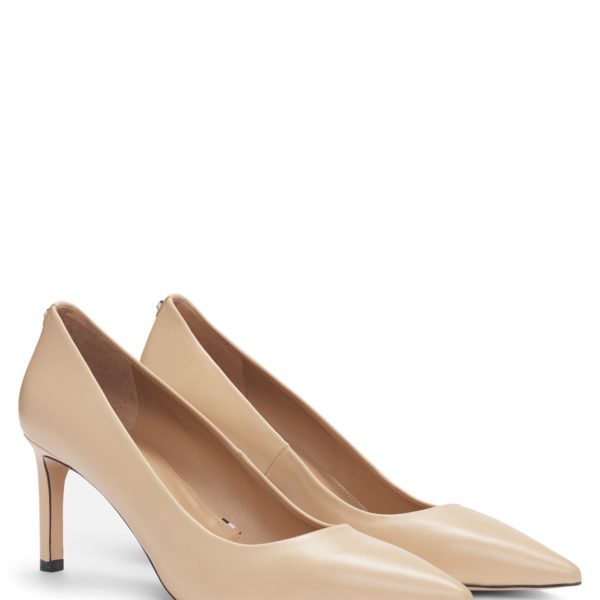 Escarpins à talons en cuir nappa – Hugo Boss