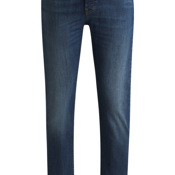 Jean Slim Delaware en denim stretch bleu foncé – Hugo Boss