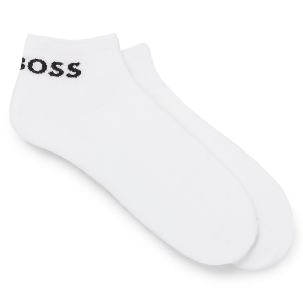 Lot de deux paires de chaussettes basses en tissu stretch – Hugo Boss