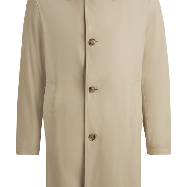 Manteau à la coupe classique en coton mélangé – Hugo Boss