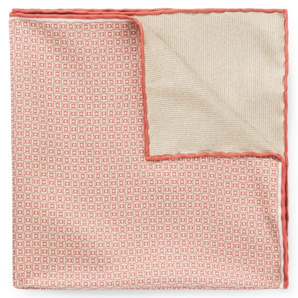 Pochette de costume en soie à imprimé numérique – Hugo Boss