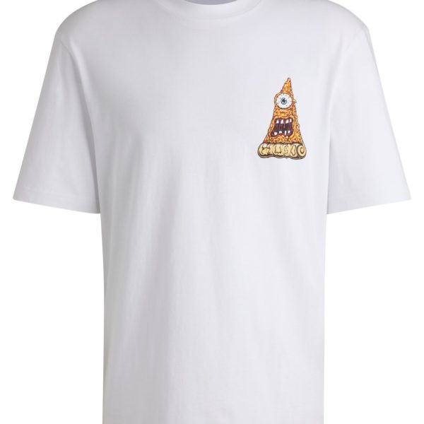 T-shirt en jersey de coton à imprimés pizzas graphiques – Hugo Boss