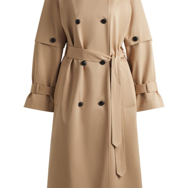 Trench croisé en coton – Hugo Boss