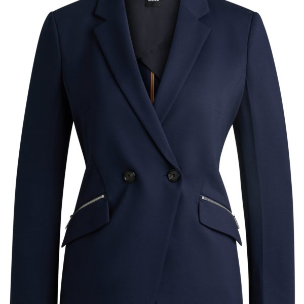 Veste Slim à poches zippées – Hugo Boss