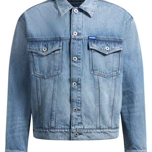 Veste en jean Regular avec logos – Hugo Boss