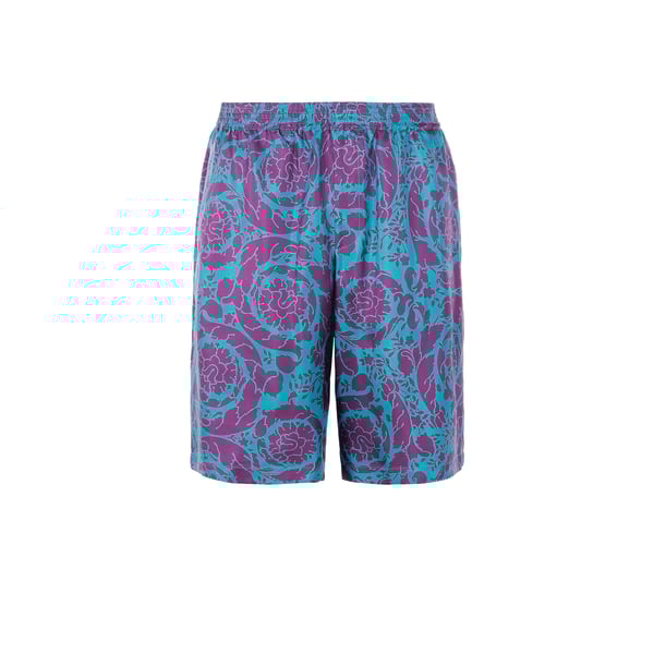 Short Barocco Silhouette en soie – Versace