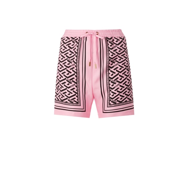 Short La Greca en soie – Versace