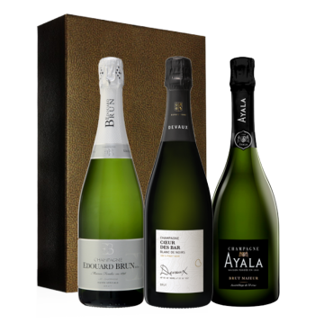 Coffret Trio – 90+/100 Parker 100% Champagne