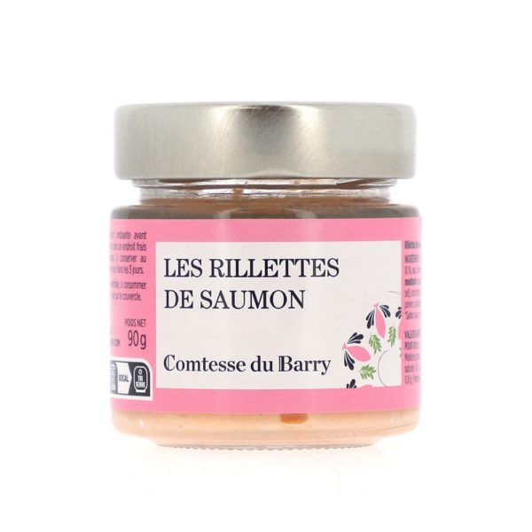 Rillettes de saumon 90g-Comtesse du Barry