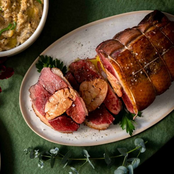 Rôti de magret au foie gras de canard 950g-Comtesse du Barry