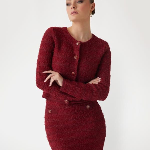 Veste Maille Bouclée Marciano – Guess