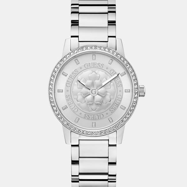 Montre Analogique Avec Fleur Sur Le Cadran – Guess