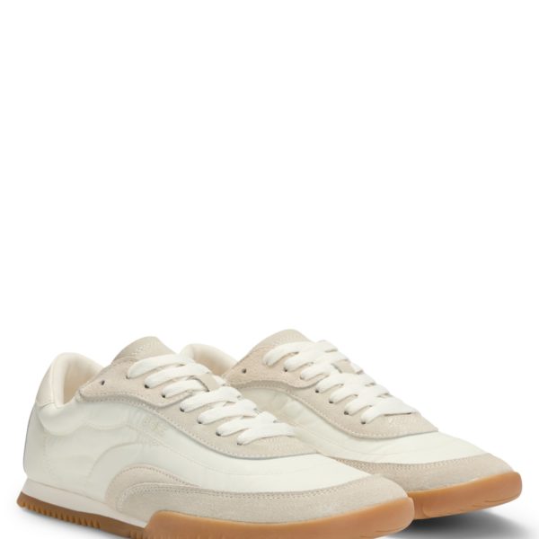 Baskets basses en cuir suédé et tissu – Hugo Boss