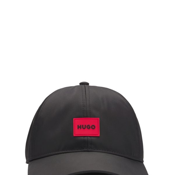 Casquette à six panneaux avec patch logoté en silicone – Hugo Boss