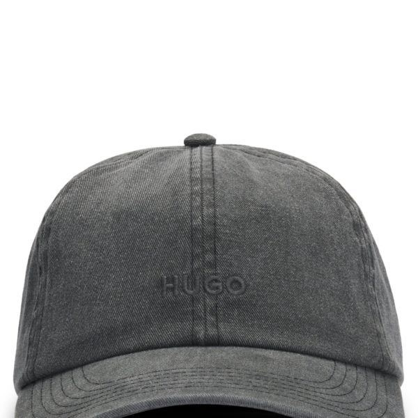 Casquette en twill de coton à 6 panneaux avec logo brodé – Hugo Boss