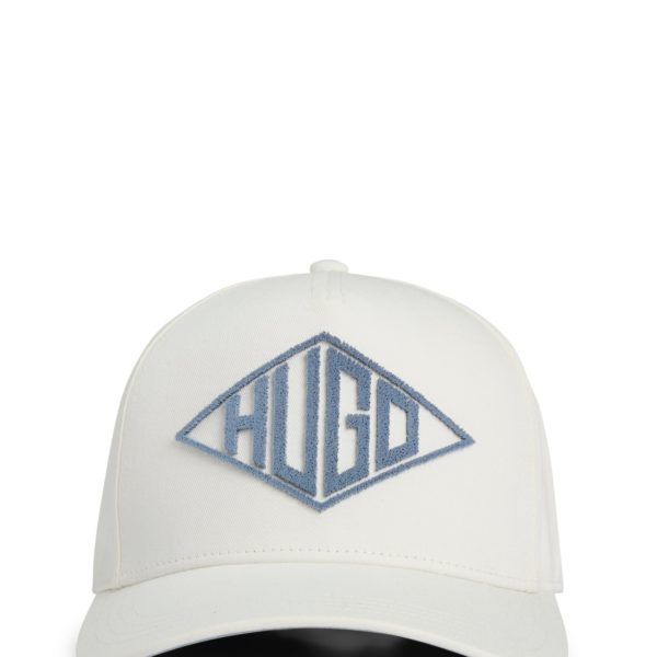Casquette en twill de coton à logo géométrique – Hugo Boss