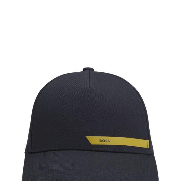 Casquette en twill de coton avec logo imprimé – Hugo Boss
