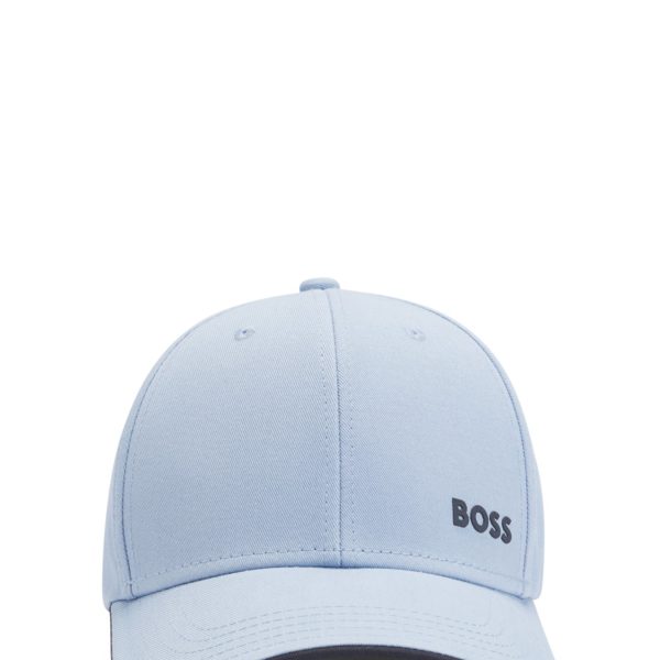 Casquette en twill de coton avec logo imprimé – Hugo Boss
