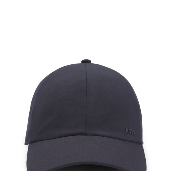 Casquette en twill peau de pêche avec logo – Hugo Boss