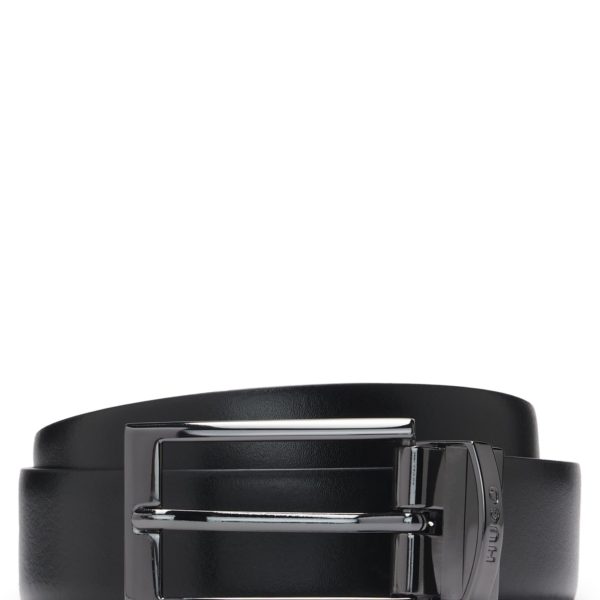 Ceinture en cuir réversible avec passant logoté – Hugo Boss