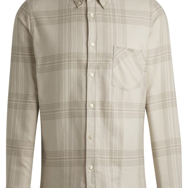 Chemise Regular en flanelle de coton – Hugo Boss