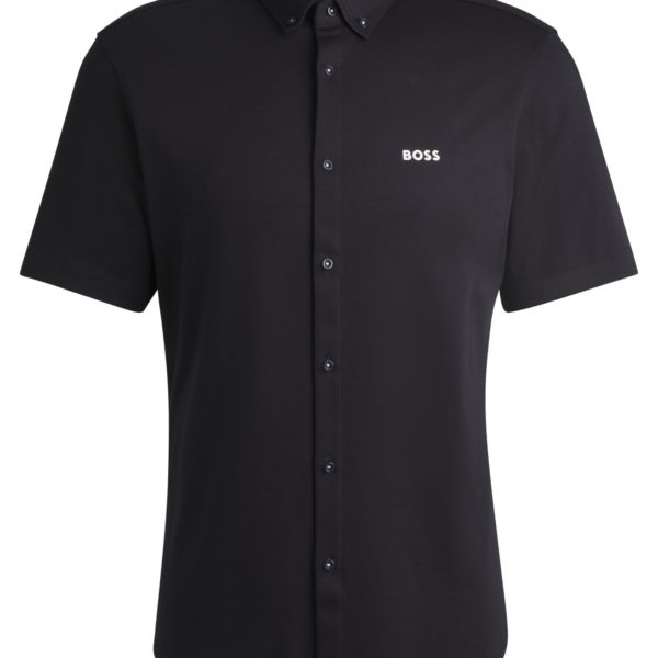 Chemise Regular en maille de coton – Hugo Boss