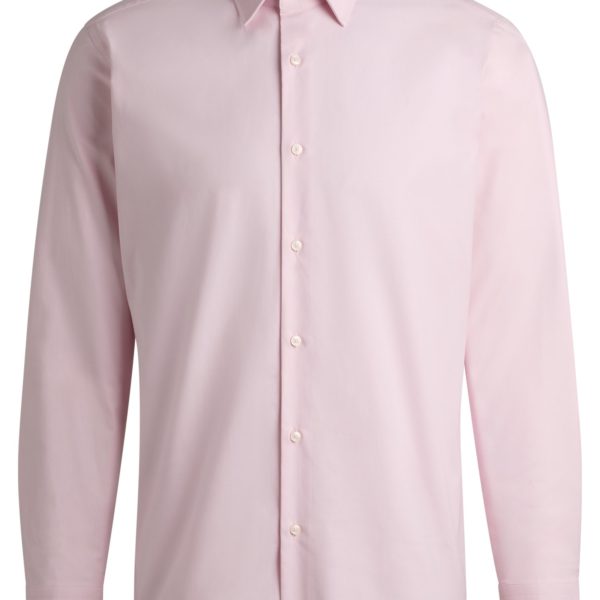 Chemise Regular en twill de coton stretch facile à repasser – Hugo Boss
