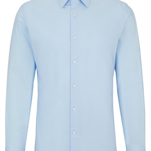 Chemise Slim Fit en popeline de coton stretch facile à repasser – Hugo Boss