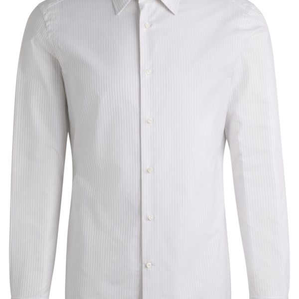 Chemise Slim en coton à rayures – Hugo Boss