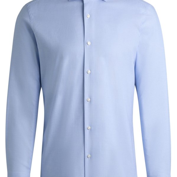 Chemise Slim en coton stretch facile à repasser – Hugo Boss