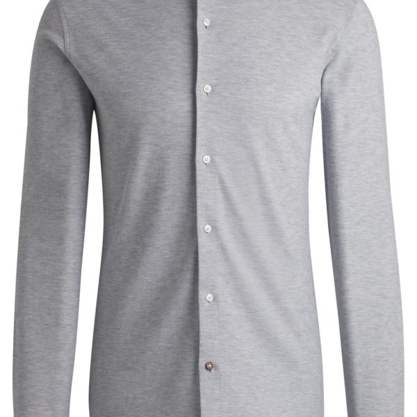 Chemise Slim en jersey piqué de coton – Hugo Boss