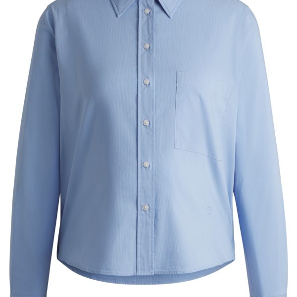 Chemisier Regular en coton stretch à rayures – Hugo Boss