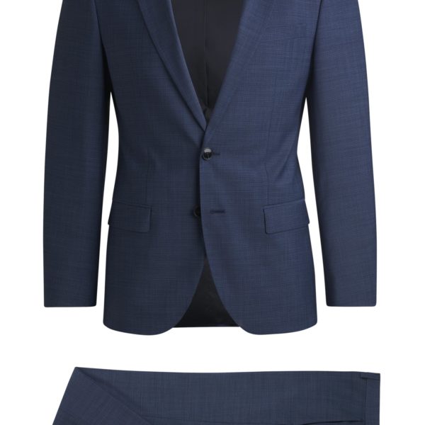 Costume Slim en tissu stretch performant structuré – Hugo Boss