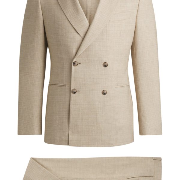 Costume deux pièces en tweed à motif – Hugo Boss