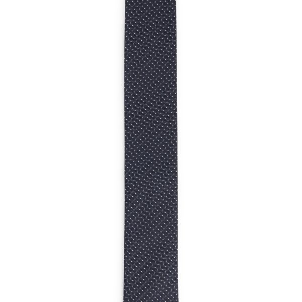 Cravate jacquard de soie mélangée à micro pois – Hugo Boss
