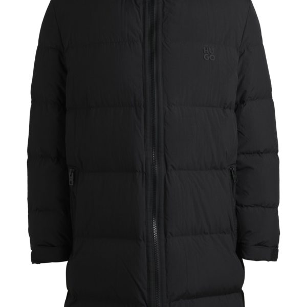 Doudoune déperlante à logo revisité – Hugo Boss