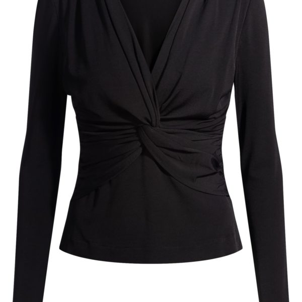Haut torsadé sur le devant en jersey stretch – Hugo Boss