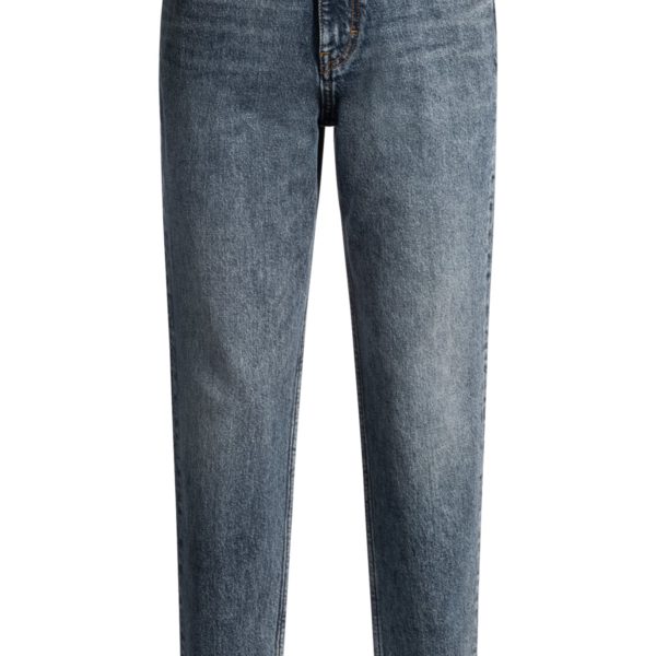 Jean Mom Tapered en denim stretch bleu foncé – Hugo Boss