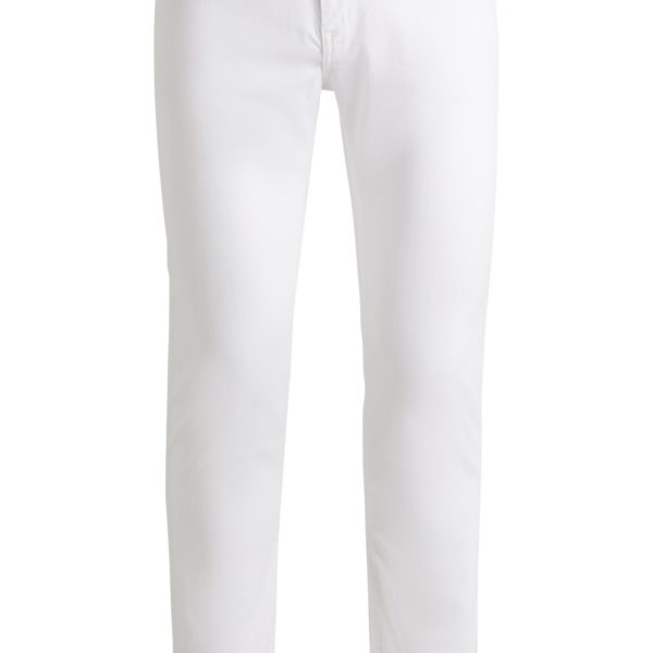 Jean Slim Delaware en denim stretch blanc – Hugo Boss