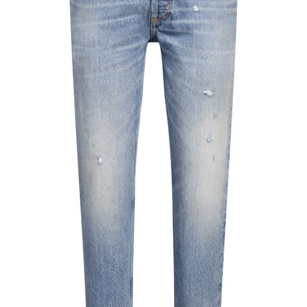 Jean Tapered en denim bleu rigide – Hugo Boss