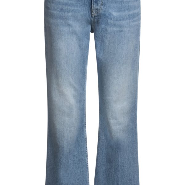 Jean court évasé en denim stretch bleu – Hugo Boss