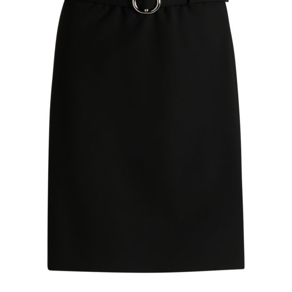 Jupe courte portefeuille avec ceinture – Hugo Boss