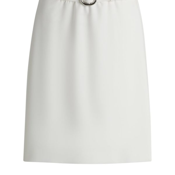 Jupe courte portefeuille avec ceinture à boucle – Hugo Boss