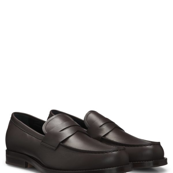 Mocassins Dressletic en cuir souple – Hugo Boss