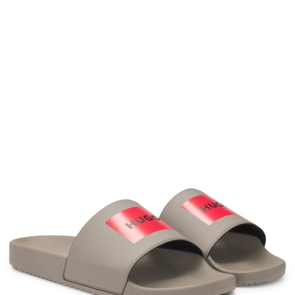 Hugo Boss Mules avec bride logotée
