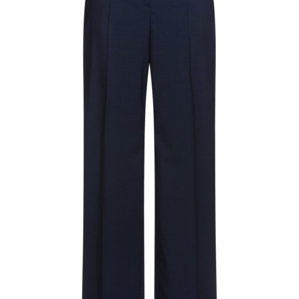 Pantalon Regular en laine vierge à micro carreaux – Hugo Boss