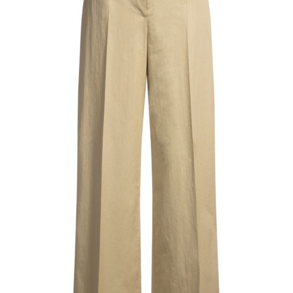 Pantalon Regular taille haute en coton stretch aéré – Hugo Boss